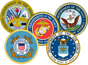 Armed Services logos